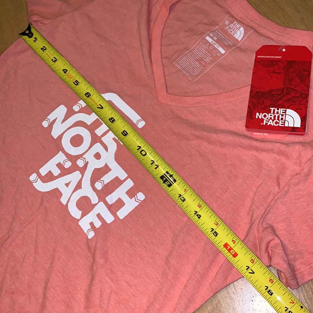 NWT The North Face Ahwahnee V-Neck Tri-Blend Tee - Picture 4 of 9